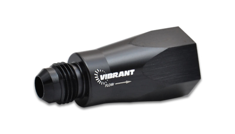 Vibrant -12AN Male  to Female -12ORB Inline Check Valve Vibrant