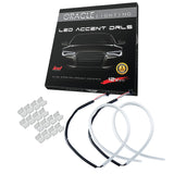 Oracle 24in LED Accent DRLs - Blue SEE WARRANTY