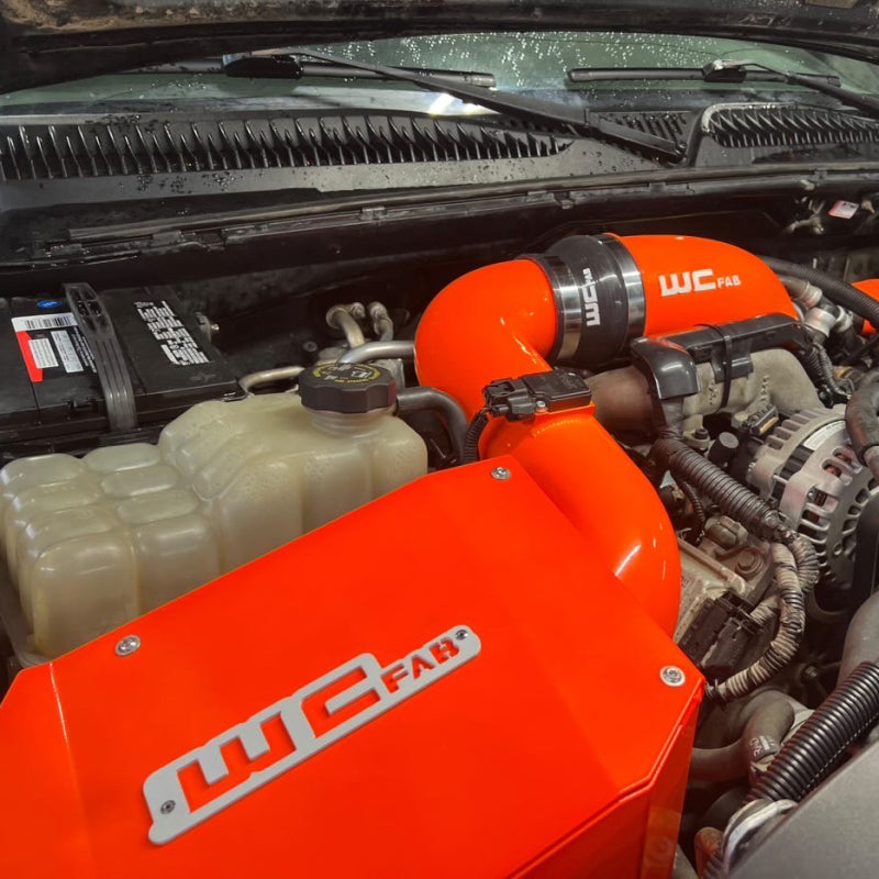 Wehrli 04.5-05 Duramax LLY 4in Stage 2 Intake Kit - Brizzle Blue - WCF100301-BRZ