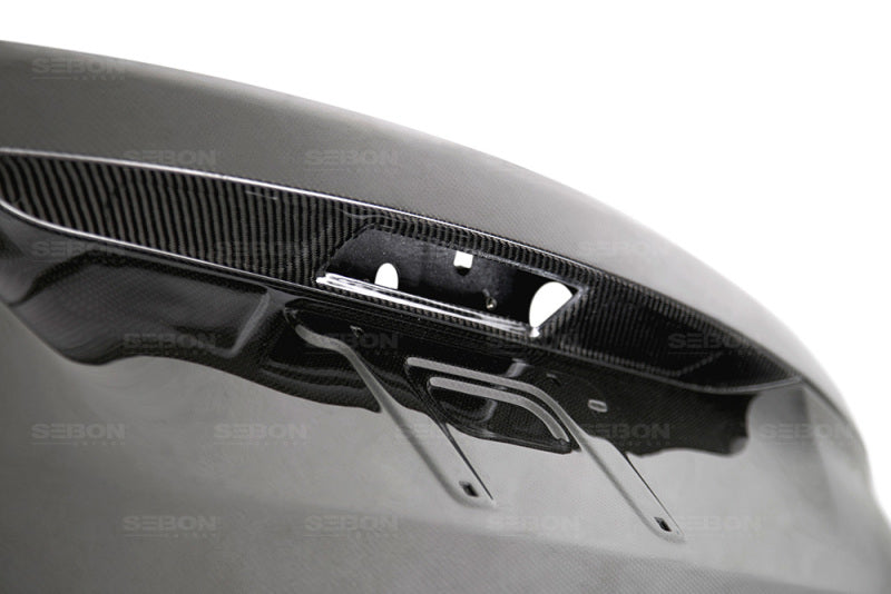 Seibon Carbon fiber trunk lid for 2015-2018 Ford Focus HB - TL16FDFO