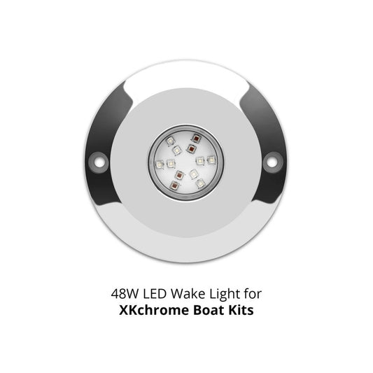 XKGlow 2PC 48W RGB LED UNDERWATER LIGHT KIT FOR BOAT - Part XK075001-KIT
