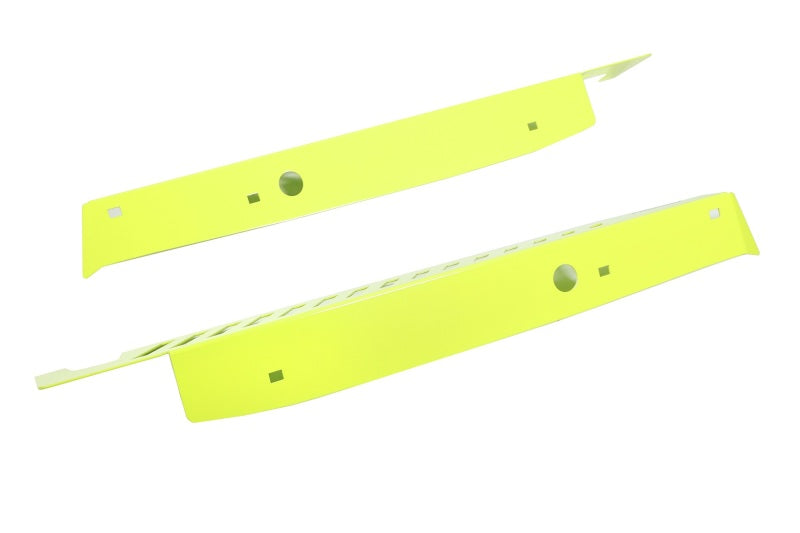 Perrin 22-23 Subaru WRX Fender Shroud Set - Neon Yellow Perrin Performance