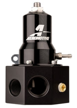 Load image into Gallery viewer, Aeromotive Adjustable Fuel Pressure Regulator 30-120PSI .313 Valve -3x -8 / 1x -10 Inlet -10 Return P/N 13145 Aeromotive