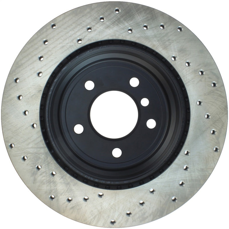 StopTech Sport Cross Drilled Brake Rotor - Rear Left Stoptech