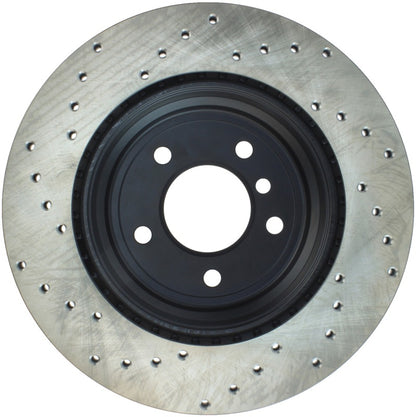StopTech Sport Cross Drilled Brake Rotor - Rear Left Stoptech