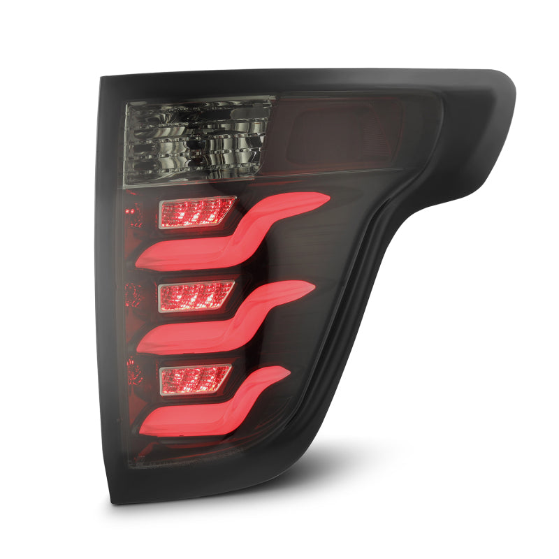 AlphaRex 660010 11-15 Ford Explorer PRO-Series LED Tail Lights Jet Black