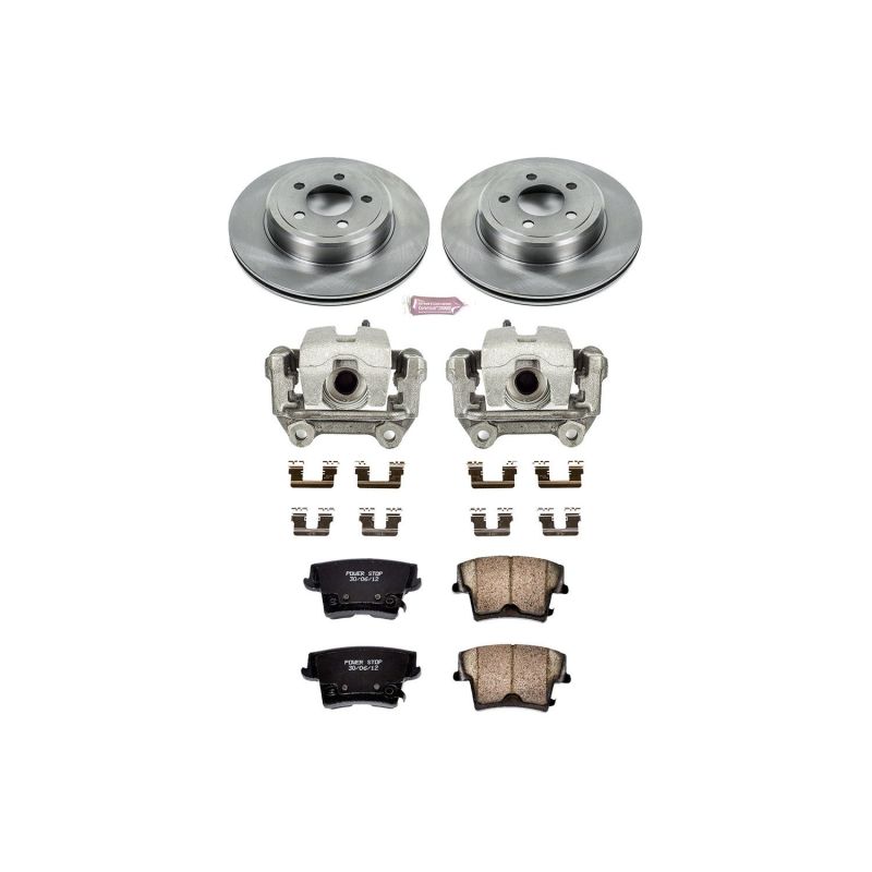 Power Stop 05-19 Chrysler 300 Rear Autospecialty Brake Kit w/Calipers PowerStop