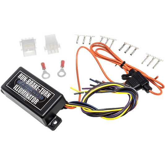 Badlands 03-99 Sportster Hard-Wire Illuminator (Run Brake Turn w/ lEQ) - ILL-01-B