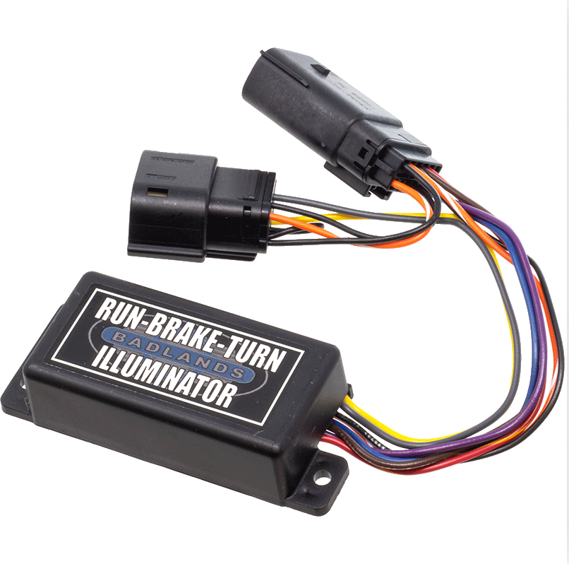 Badlands 08-11 Softail Rocker Plug N Play Illuminator - ILL-01-R