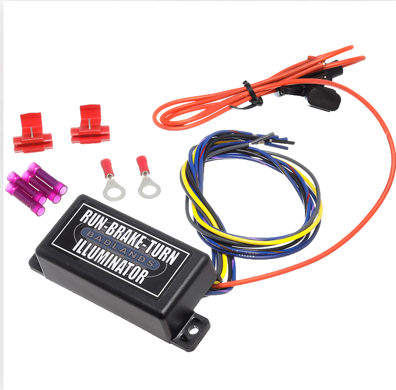 Badlands 2014+ Sportster CAN/Bus Hard Wire Illuminator w/ Center Taillight - ILL-CB