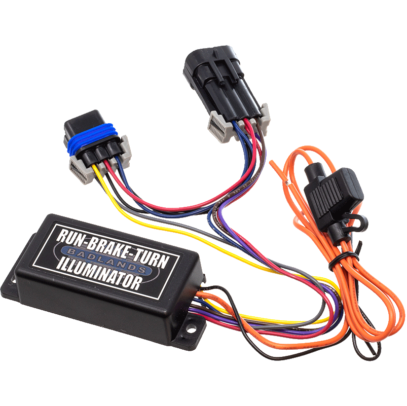 Badlands 2014+ Big Twin Plug N Play Indian Badlands Illuminator - ILL-IND-01