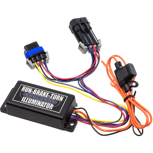 Badlands 2014+ Big Twin Plug N Play Indian Badlands Illuminator - ILL-IND-01