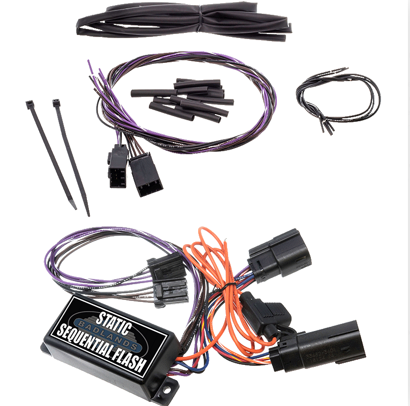 Badlands 10-13 Street Glide RBT Static Sequential Module - ILL-SS-SR