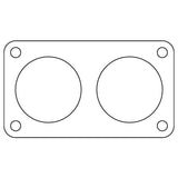 Cometic Ford 5.0/5.8/7.0/7.5L .020in Fiber Truck Throttle Body Gasket - 1985-1997