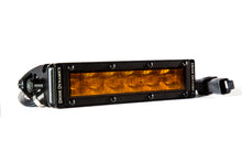 Load image into Gallery viewer, Diode Dynamics 6 In LED Light Bar Single Row Straight SS6 - Amber Wide Light Bar (Single)