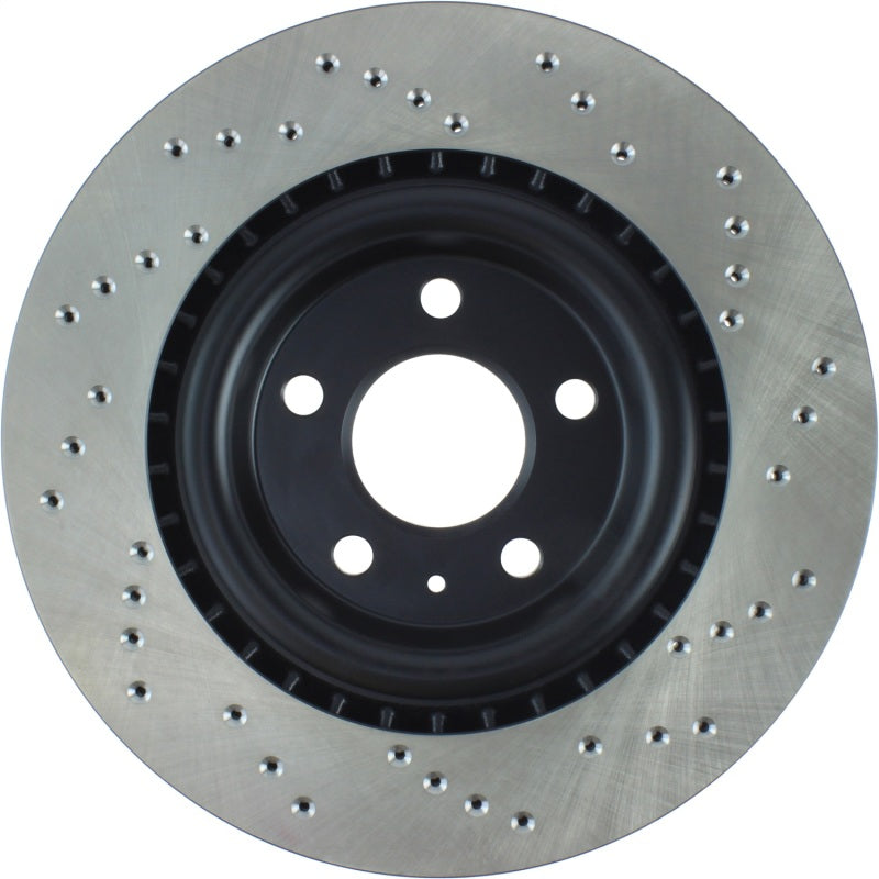 StopTech 12 Audi A6 Quattro/11-12 A7 Quattro/13 Q5/7-11/13 S4/12 S5 Rear Right Drilled Cryo Rotor Stoptech
