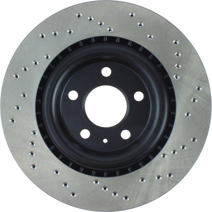 StopTech 12 Audi A6 Quattro/11-12 A7 Quattro/13 Q5/7-11/13 S4/12 S5 Rear Right Drilled Cryo Rotor Stoptech