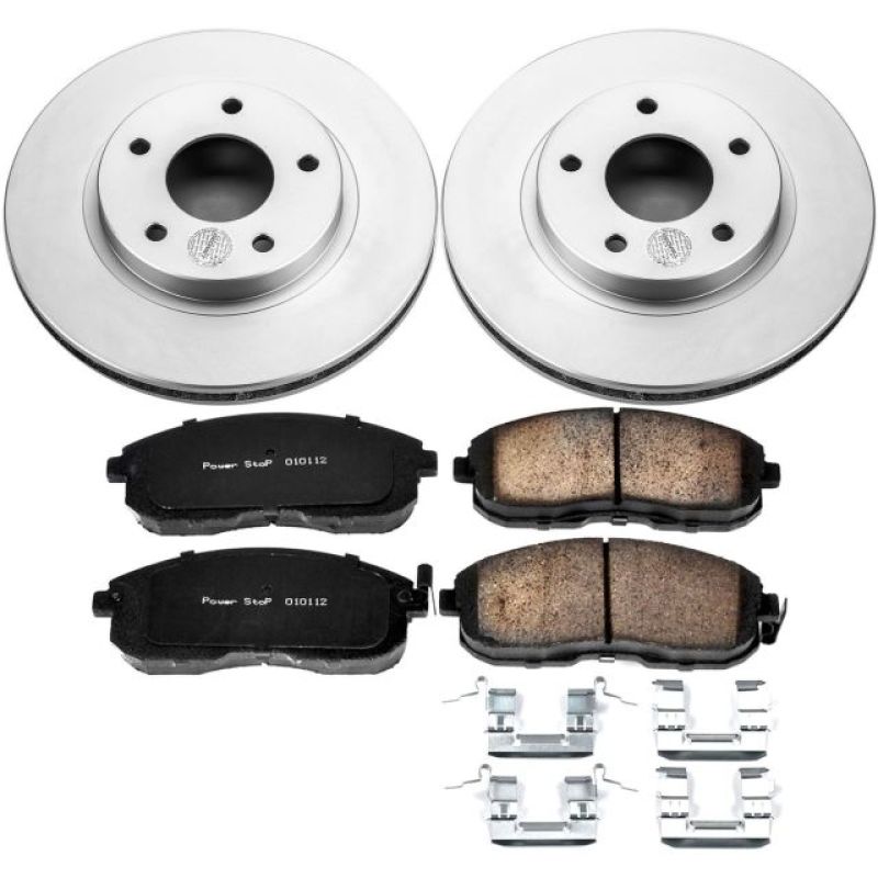 Power Stop 00-01 Infiniti I30 Front Z17 Evolution Geomet Coated Brake Kit PowerStop