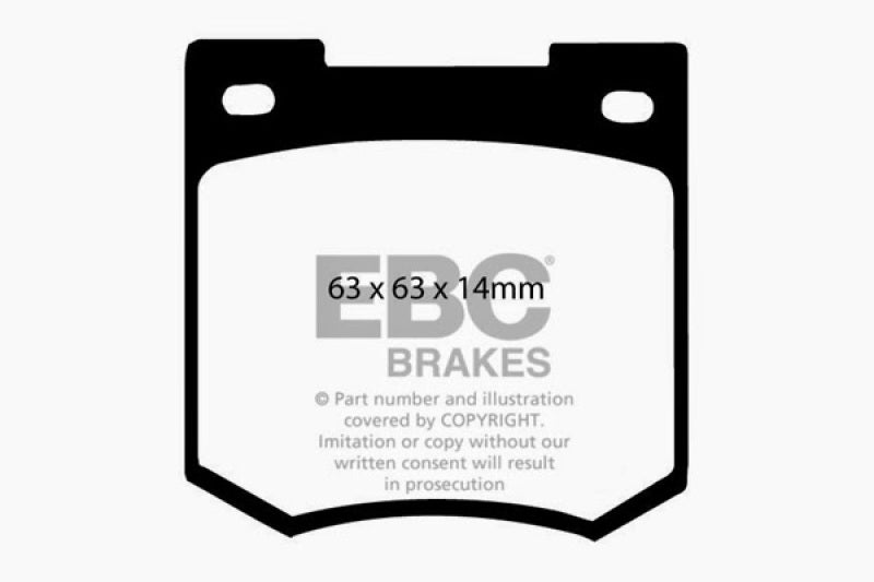 EBC RedStuff Front Brake Pads - DP3106C EBC