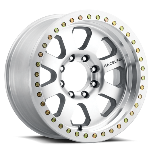Raceline RT260M Avenger Machined 20x10in / BLANK BP / -25mm Offset / 83.82mm Bore - Machined