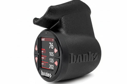 Banks Power 63363 iDash stealth A-pillar grab handle gauge pod for 2019-2026 RAM 2500 3500 black