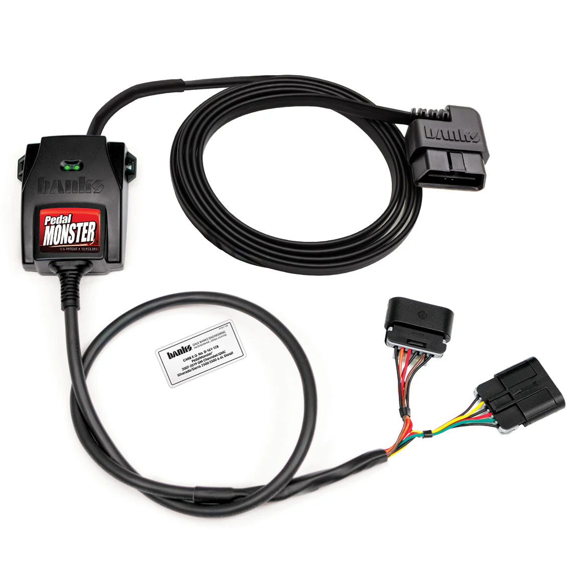 Banks Power 64320-C Pedal Monster throttle controller for 2007.5-2019 Silverado Sierra 2500 3500 6.6L Duramax