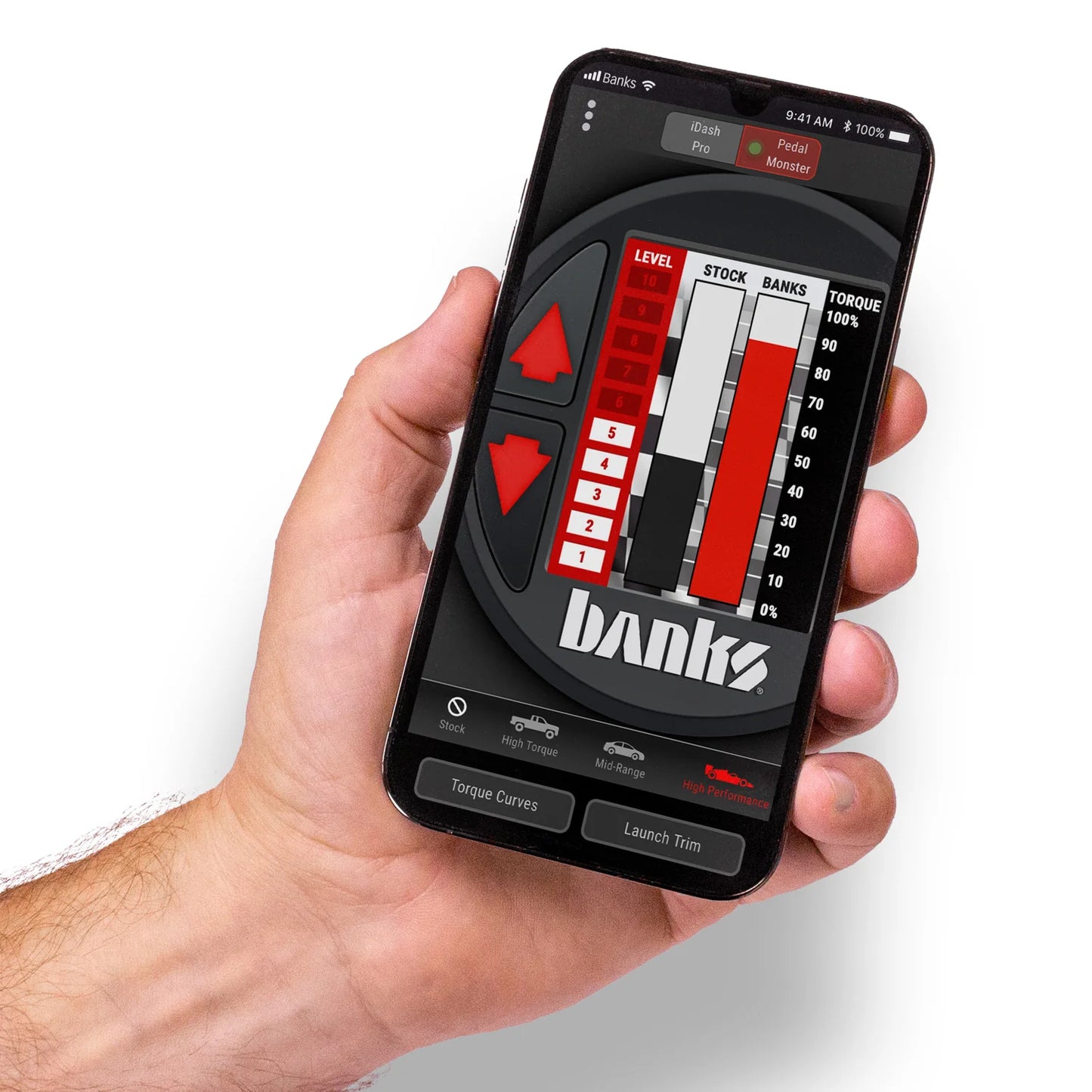Banks Power 64320-C Pedal Monster throttle controller for 2007.5-2019 Silverado Sierra 2500 3500 6.6L Duramax