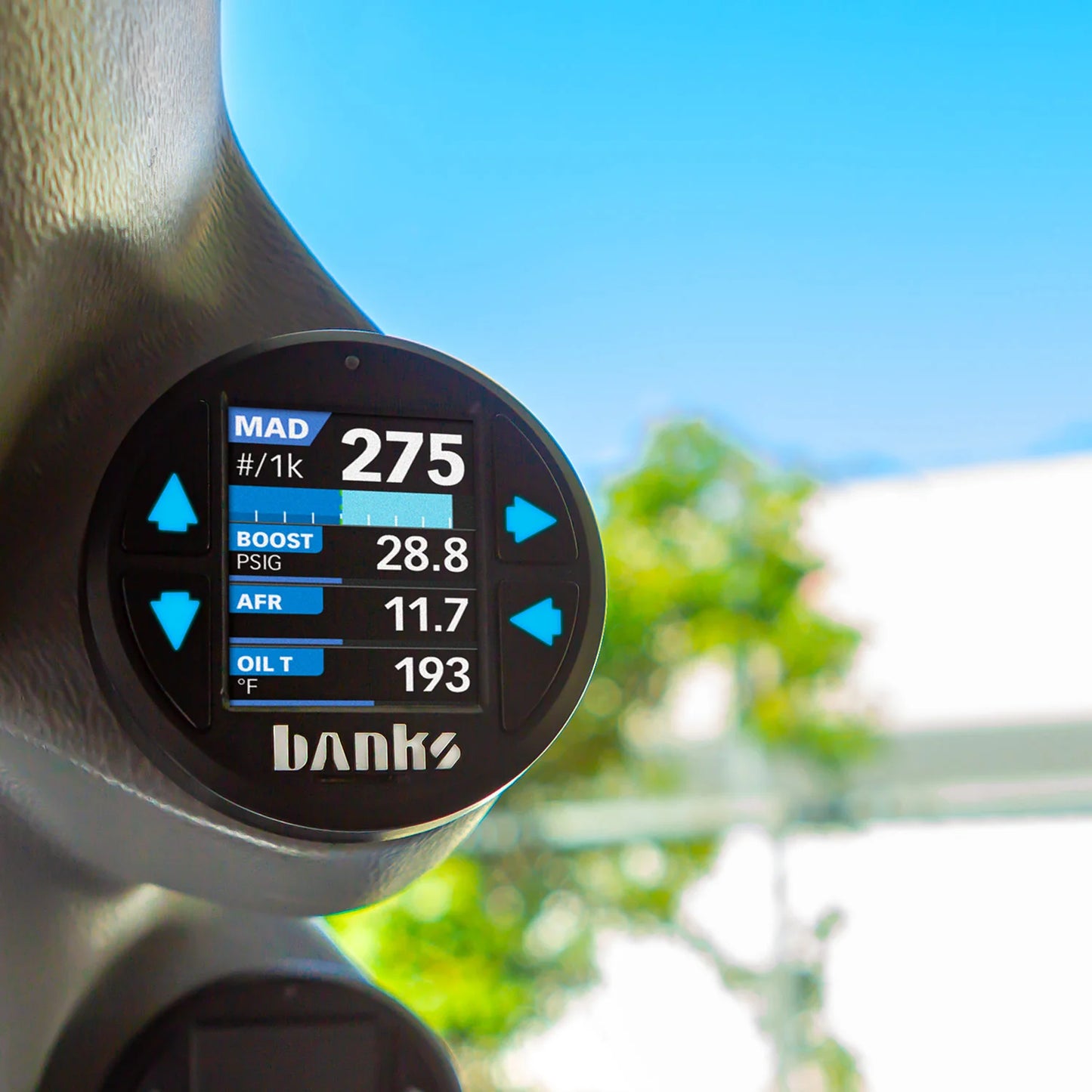Banks Power 66693 Derringer tuner with iDash 1.8 for 2011-2019 Ford F250 F350 F450 F550 6.7L Power Stroke