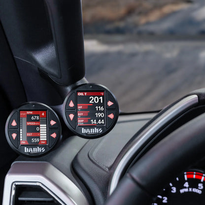 Banks Power 66693 Derringer tuner with iDash 1.8 for 2011-2019 Ford F250 F350 F450 F550 6.7L Power Stroke