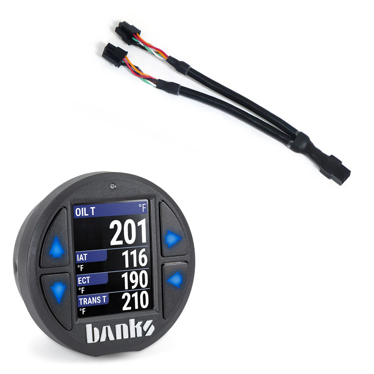 Banks Power 66712 iDash Pro expansion gauge 52mm universal CAN OBDII digital display