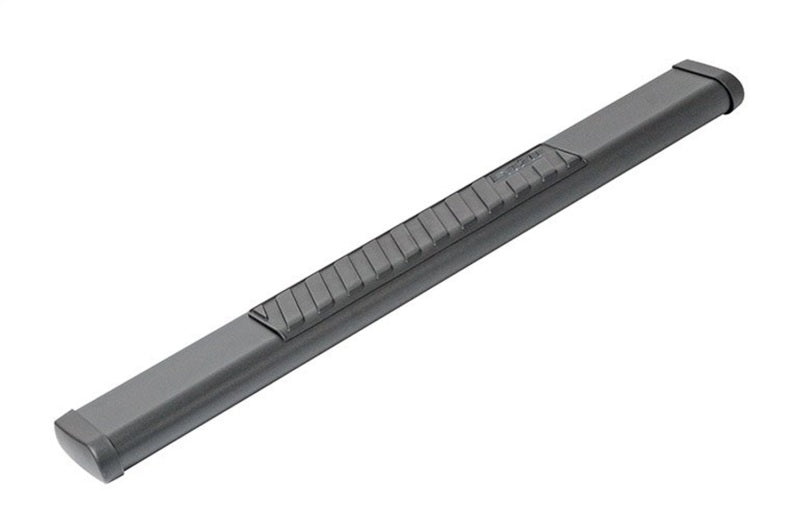 Dee Zee 6-Inch Oval Black Steel Nerf Bars for 1999-2023 Chevrolet, GMC, Dodge, Ford, Ram and Toyota full-size trucks, part DZ 16101