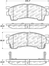 Load image into Gallery viewer, StopTech Premium Ceramic Front Brake Pads - 308.06370