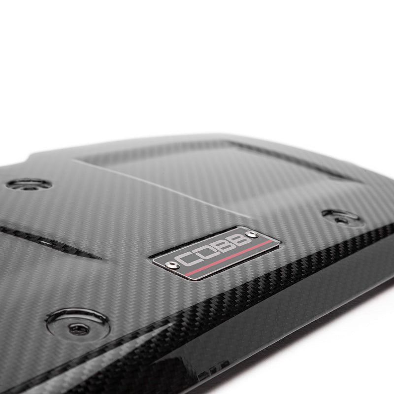 COBB 15-21 Subaru WRX Redline Carbon Fiber Engine Cover - Gloss Finish 442605