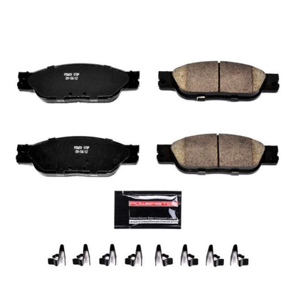 Power Stop 03-05 Jaguar S-Type Front Z23 Evolution Sport Brake Pads w/Hardware PowerStop