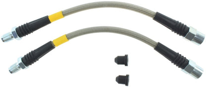 StopTech 94-97 BMW 840CI / 90-97 850CI/850CSI/850i Rear Stainless Steel Brake Line Kit Stoptech