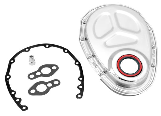 Spectre Timing Chain Cover Timing Sb Chevrolet Chrome - 42353