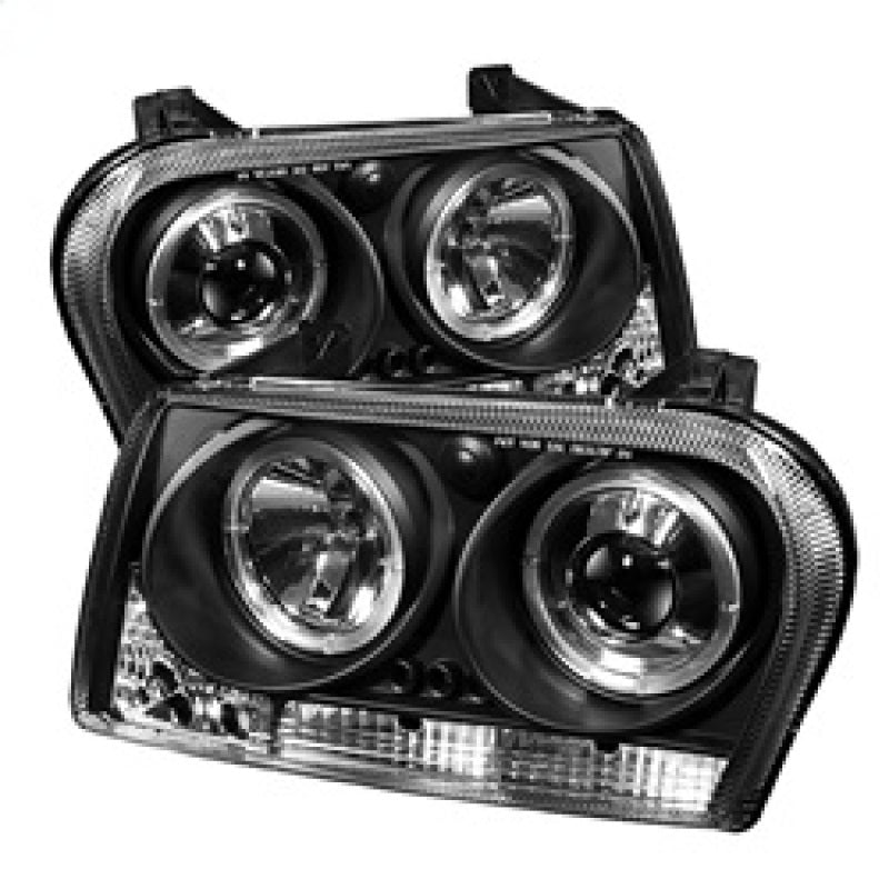 Spyder Chrysler 300 09-10 Projector Headlights LED Halo LED Blk (Not Included) PRO-YD-C309-HL-BK SPYDER