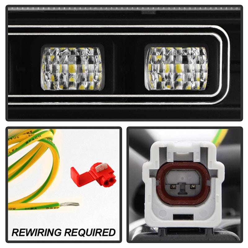 Spyder Apex 22-24 Toyota GR86/BRZ LED Rear Bumper Light w/ Fog Light - Blk (ALT-YD-TGR8622RRL-GR-BK) SPYDER