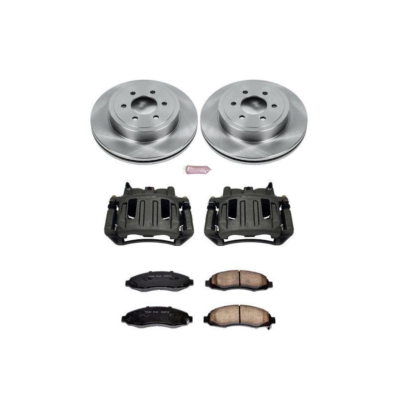 Power Stop 03-04 Dodge Dakota Front Autospecialty Brake Kit w/Calipers PowerStop