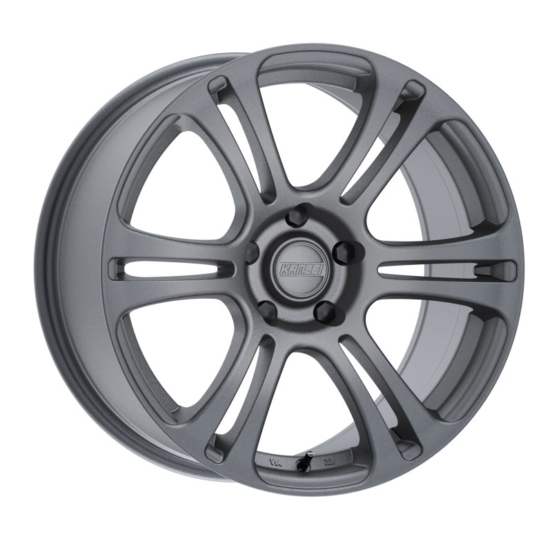 Kansei K16G Neo 18x9in / 5x112 BP / 35mm Offset / 66.56mm Bore - Gunmetal Wheel