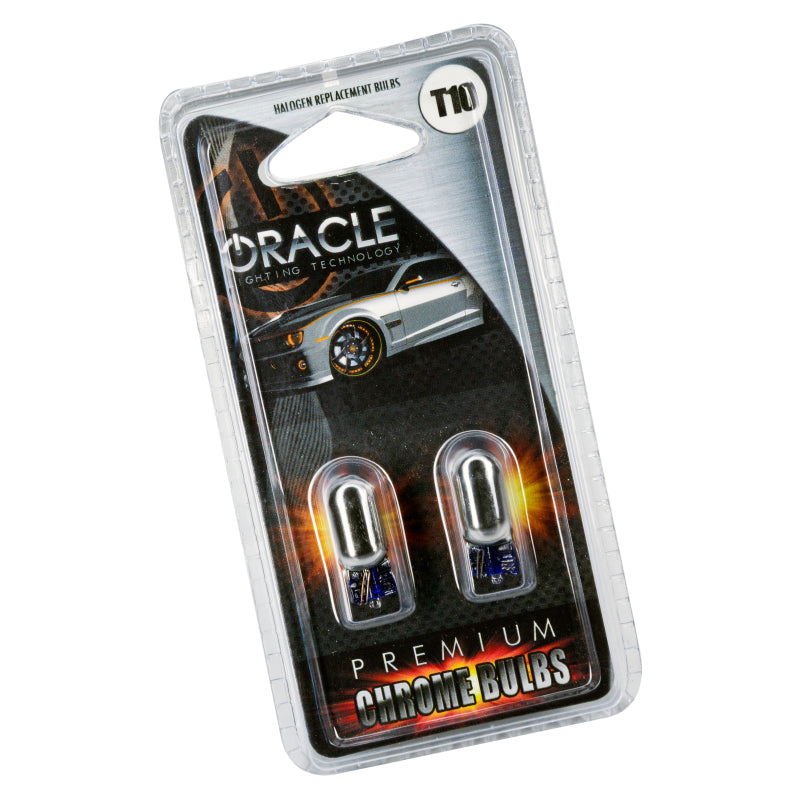 Oracle T10 Chrome Bulbs (Pair) - Amber ORACLE Lighting