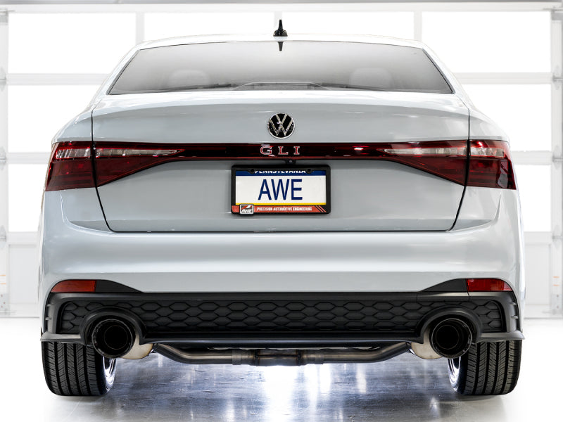 AWE 22-25 Volkswagen Jetta GLI Touring Edition Exhaust - Diamond Black Tips