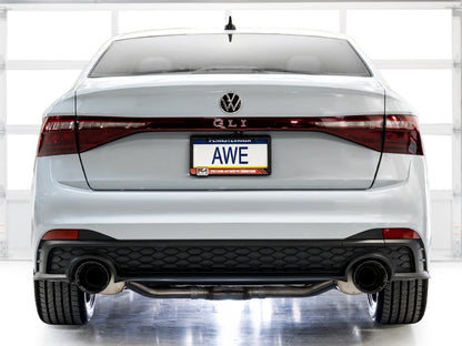 AWE 22-25 Volkswagen Jetta GLI Touring Edition Exhaust - Diamond Black Tips