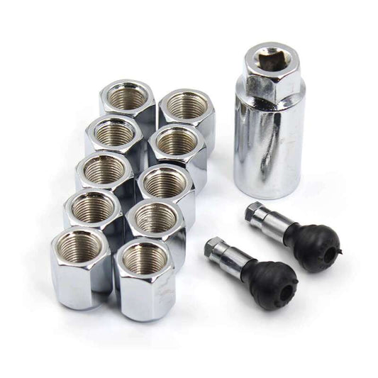 Race Star 5/8in 60 Degree Conical Seat Open End Lug Kit - 10 PK 602-5828-10