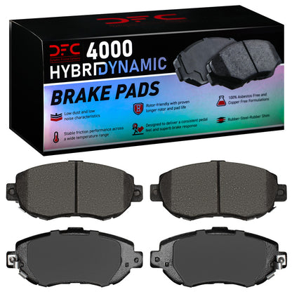 DFC 93-10 Toyota Supra Front 4000 Hybridynamic Brake Pads