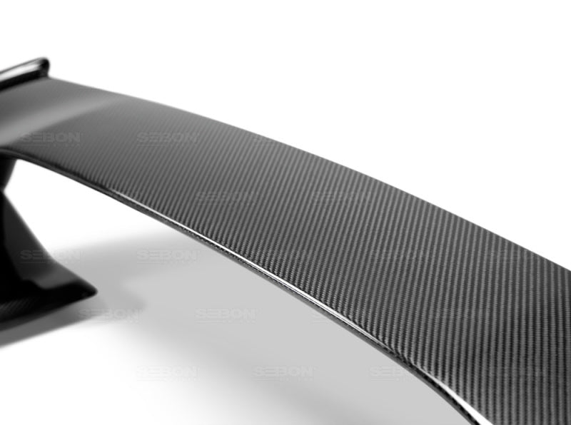 Seibon STI-style carbon fiber rear spoiler for 2015-2021 Subaru WRX/STi - RS15SBIMP-STI