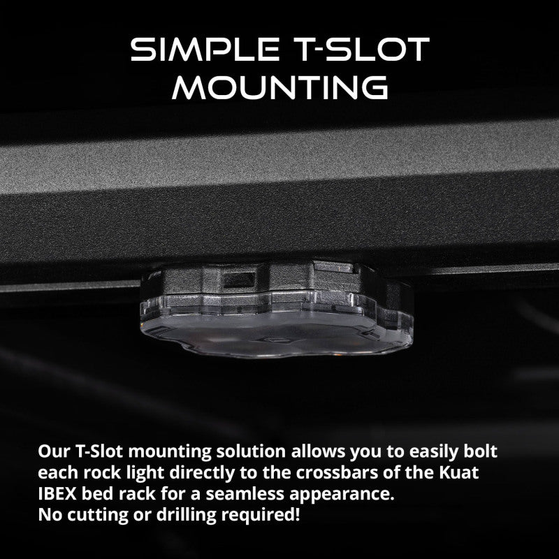 Diode Dynamics Stage Series LED Bed Light Kit for Kuat IBEX Bed Rack