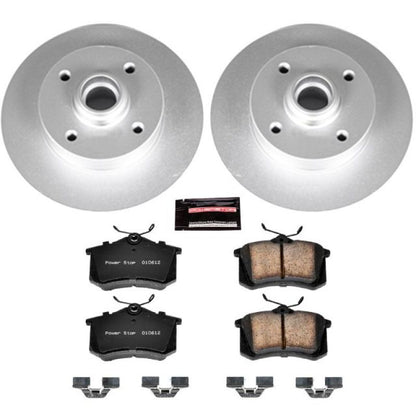 Power Stop 99-02 Volkswagen Cabrio Rear Z23 Evolution Sport Coated Brake Kit PowerStop