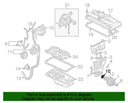 Genuine OEM HONDA Timing Belt Guide Plate (13622-PR3-000) X1