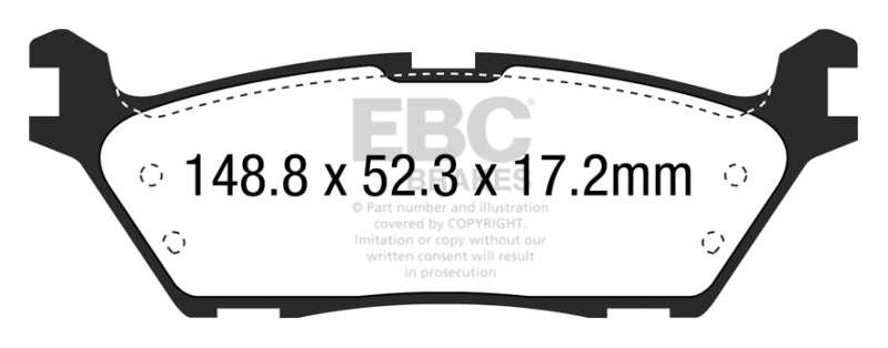 EBC Ultimax2 Rear Brake Pads - UD1790